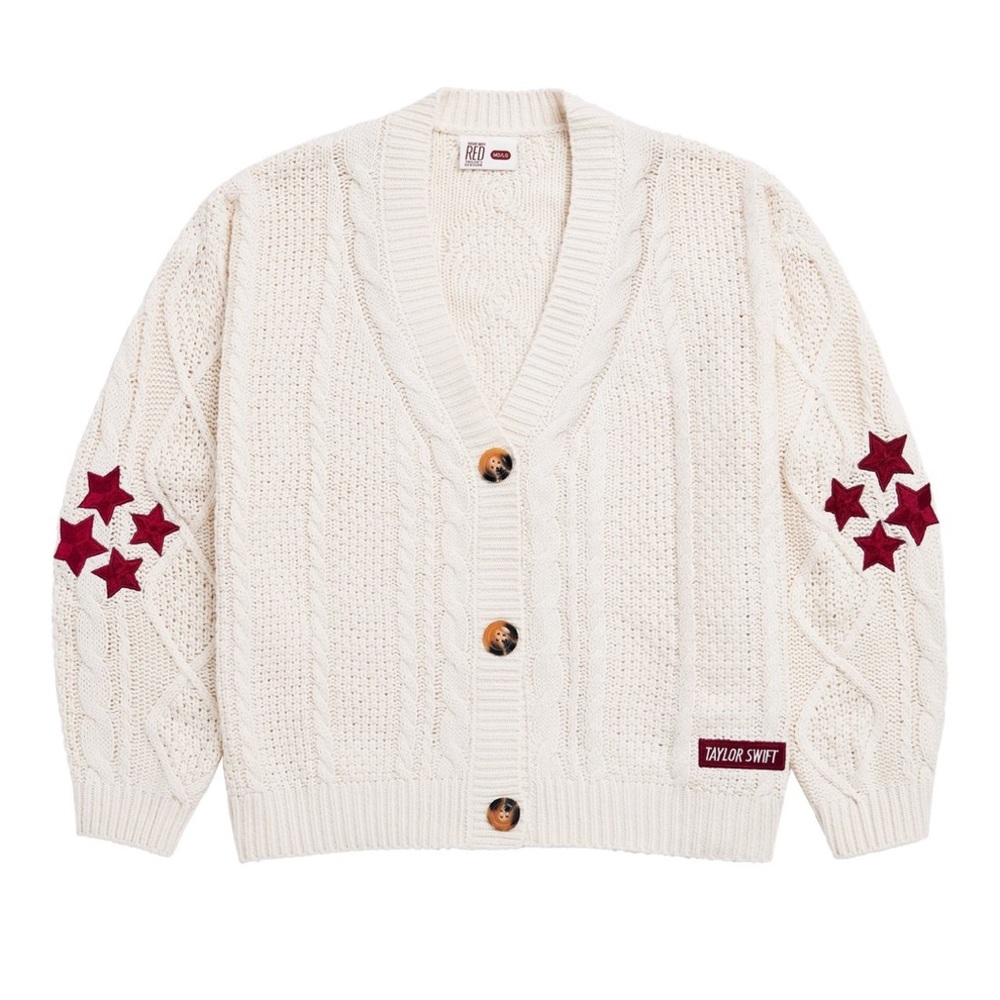 NWT Red Taylor’s Version Cardigan OFFICIAL Taylor Swift XL/2XL